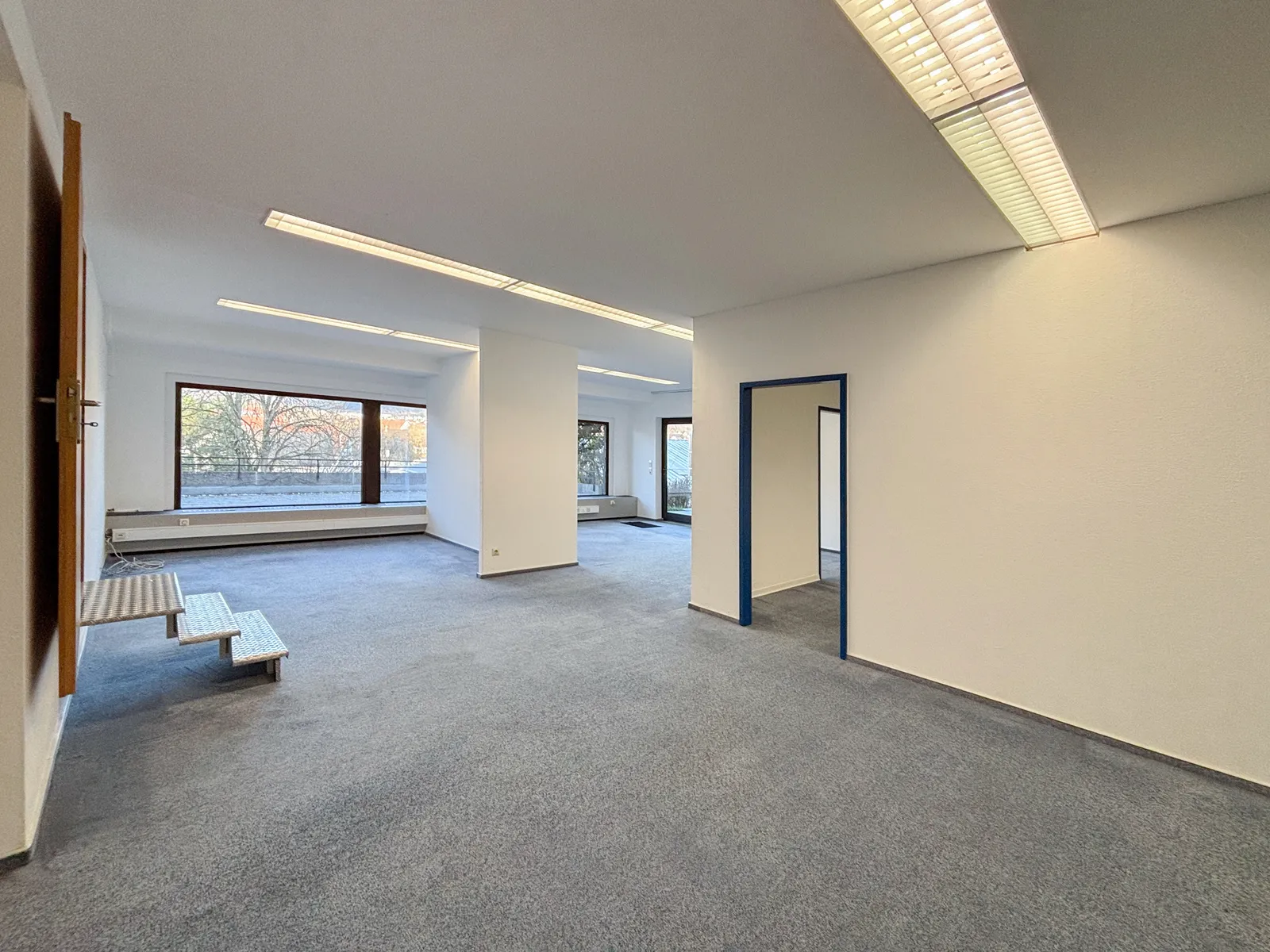 Erdgeschoss, offenes Arbeiten